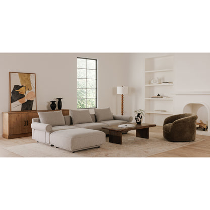 Rosello Lounge Modular Sectional Light Grey