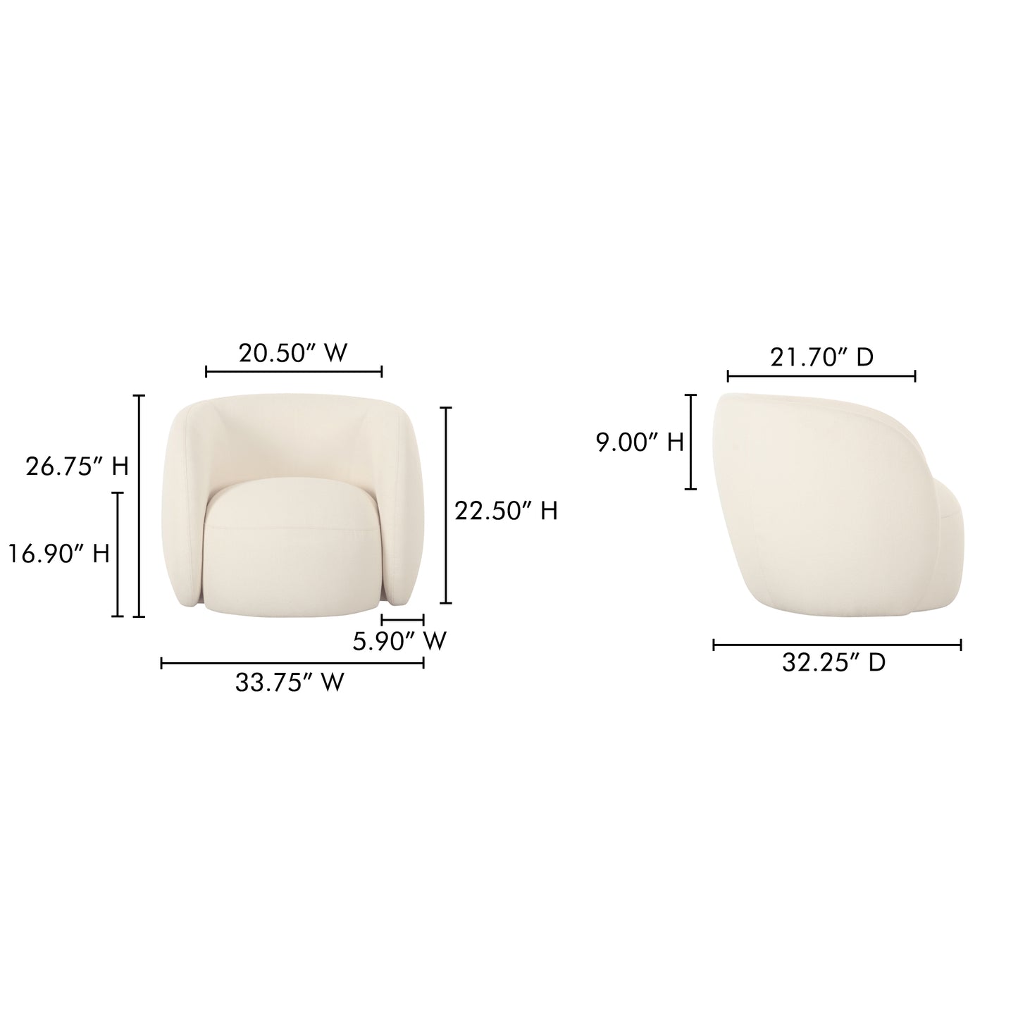 Rae Outdoor Accent Chair by Moe's Home