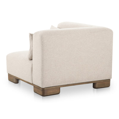 June Corner Chair Oatmeal by Moe's Home