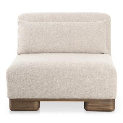 June Slipper Chair Oatmeal | Beige