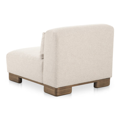 June Slipper Chair Oatmeal by Moe's Home