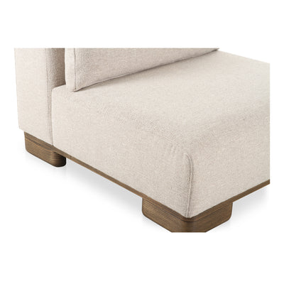 June Slipper Chair Oatmeal by Moe's Home