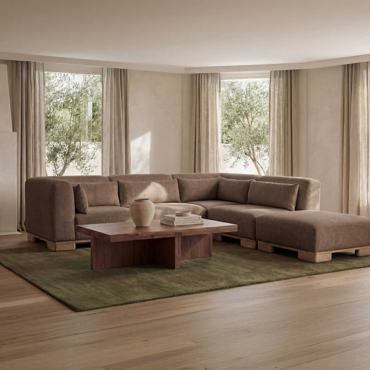 June Ottoman by Moe's Home