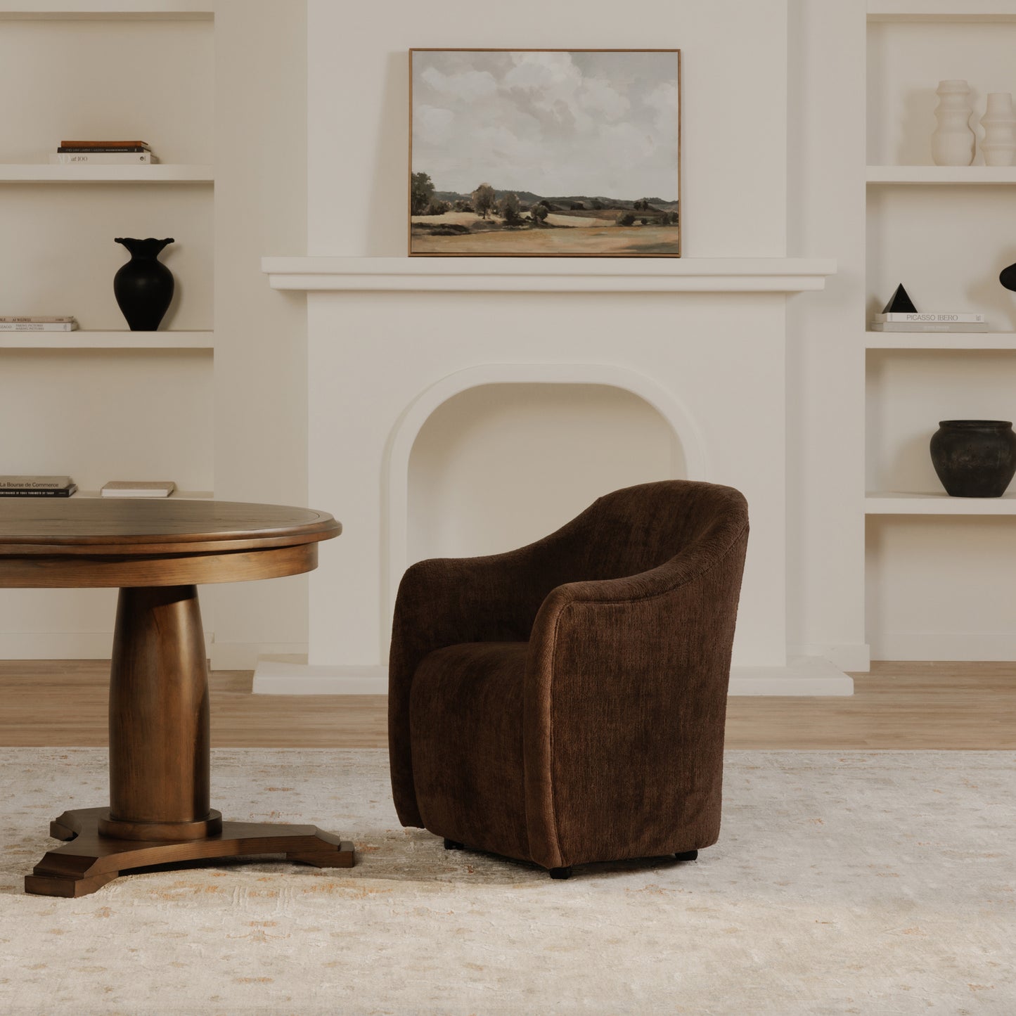 Drava Rolling Dining Chair by Moe's Home