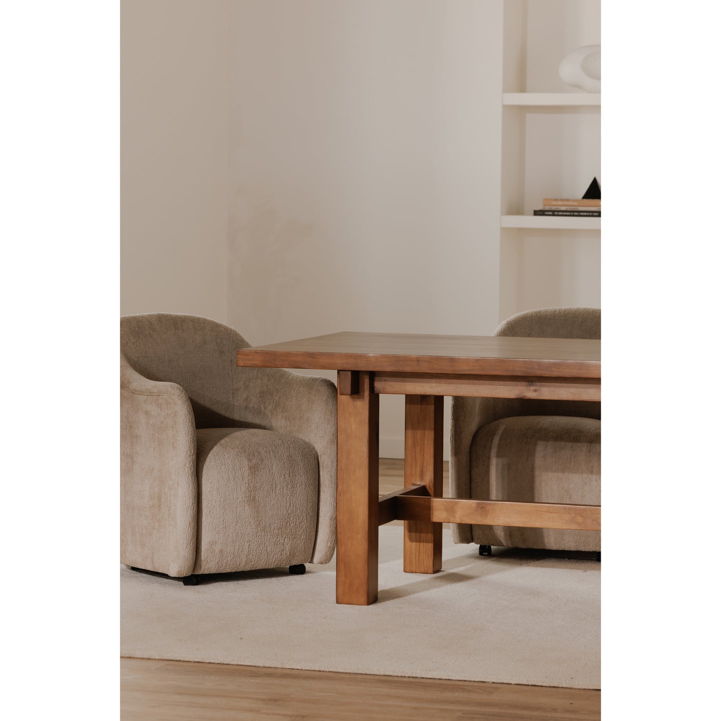 Drava Rolling Dining Chair by Moe's Home