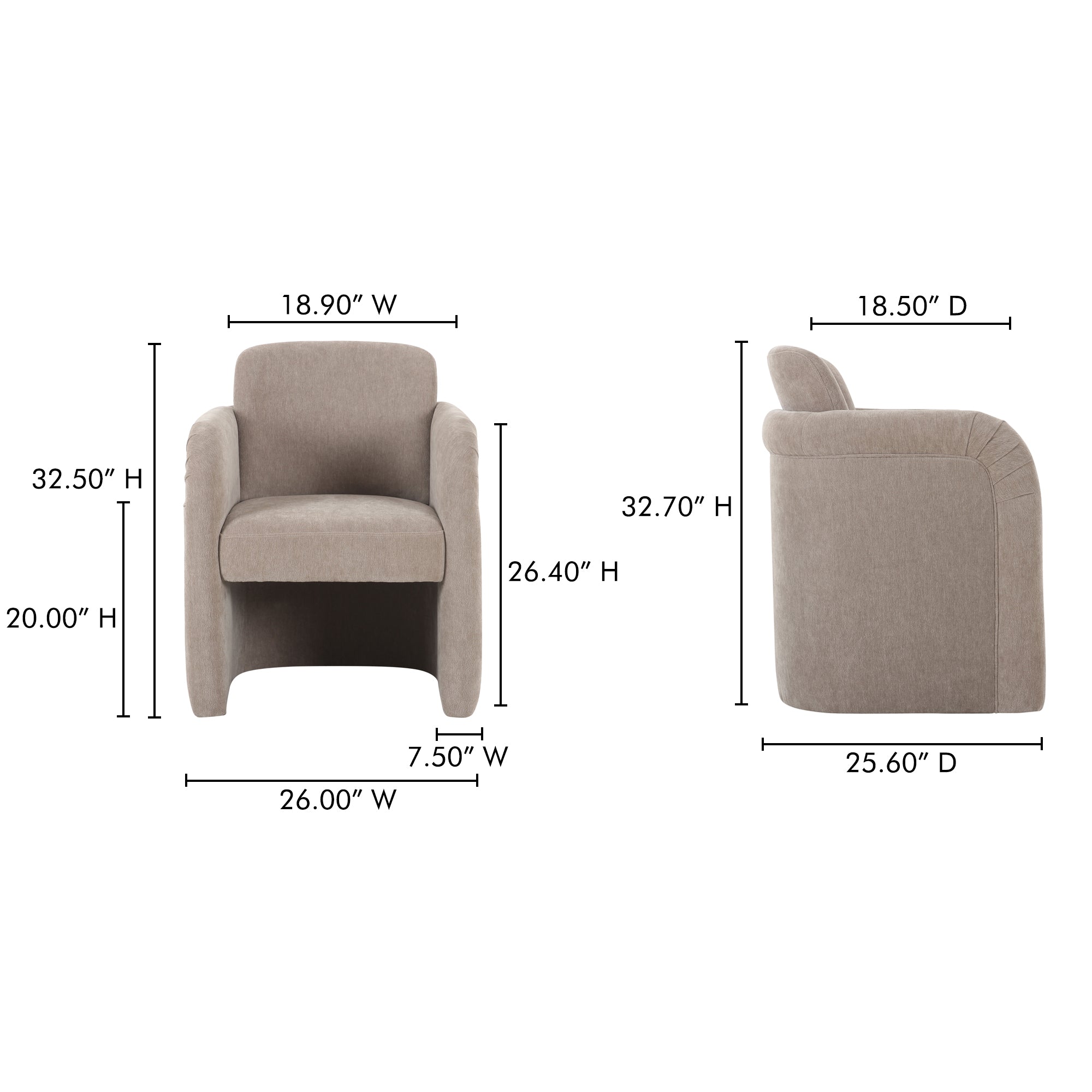 Mesto Rolling Dining Chair