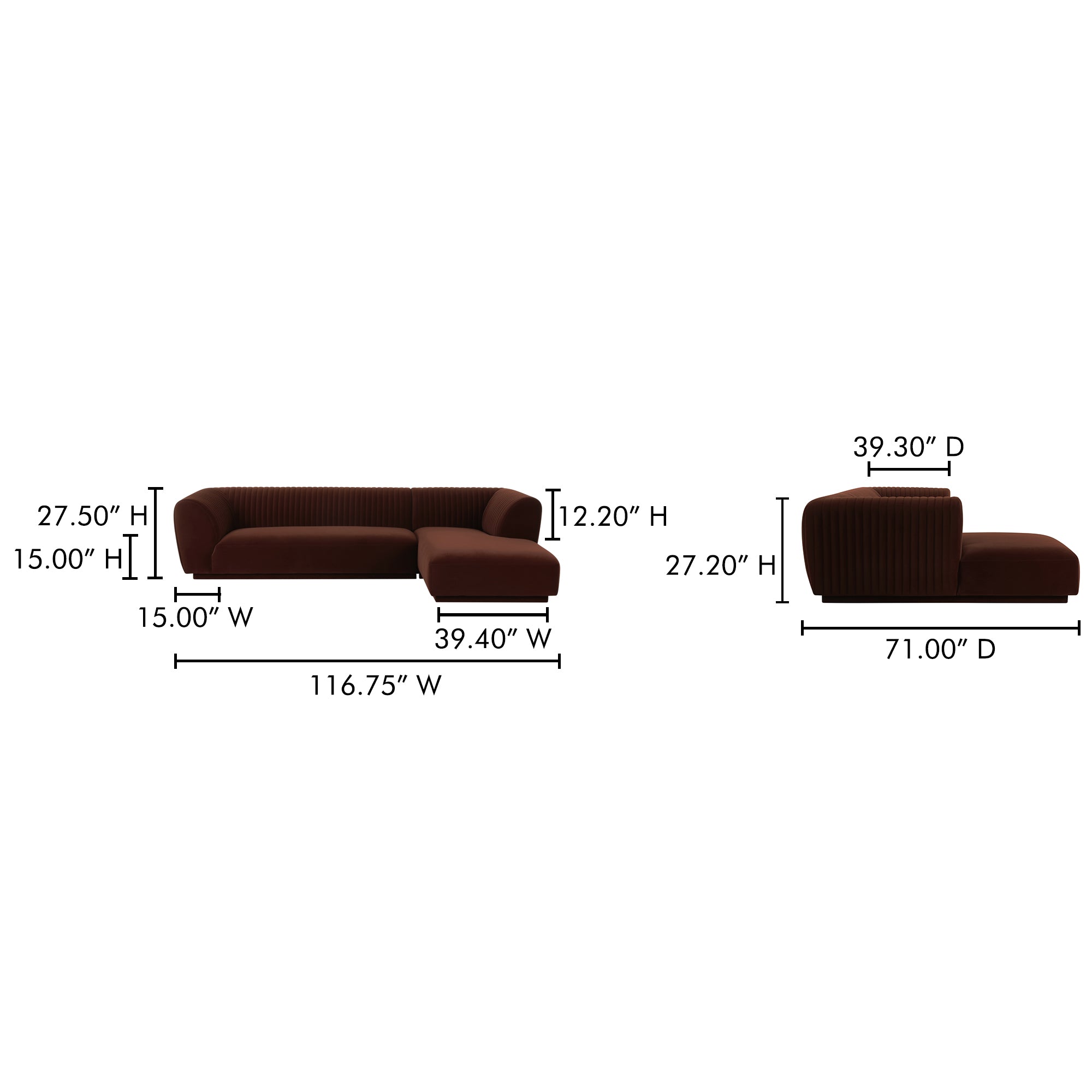 Zandro Sectional Right