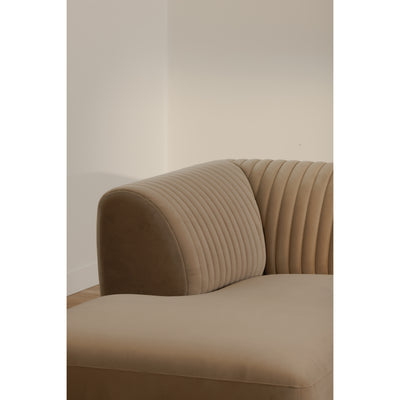Zandro Left Sectional Beige by Moe's Home