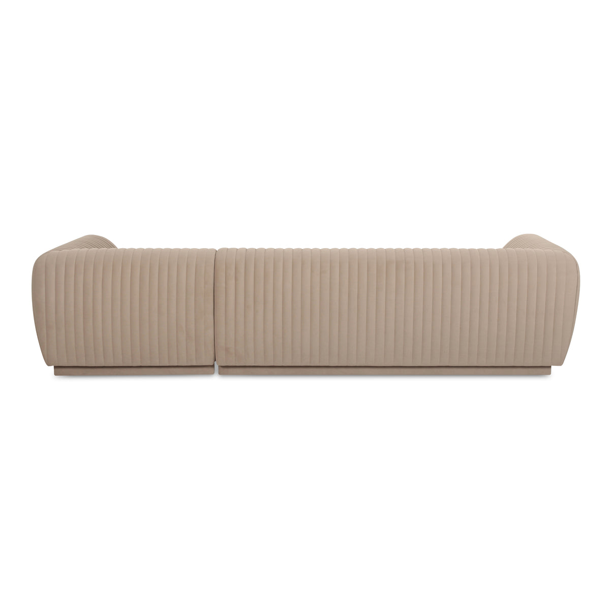 Zandro Right Sectional Beige by Moe's Home
