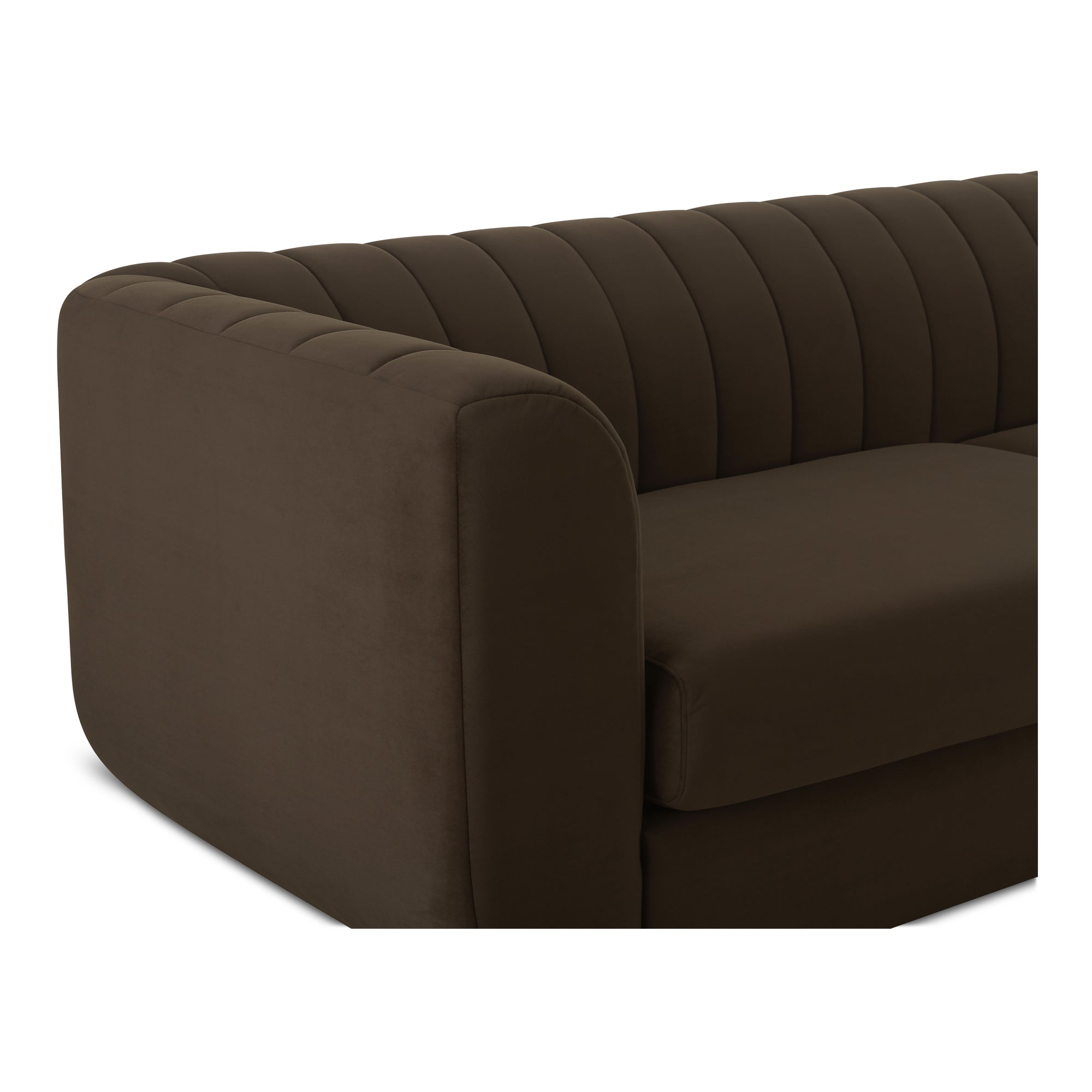 Rosy Sofa Dark Brown