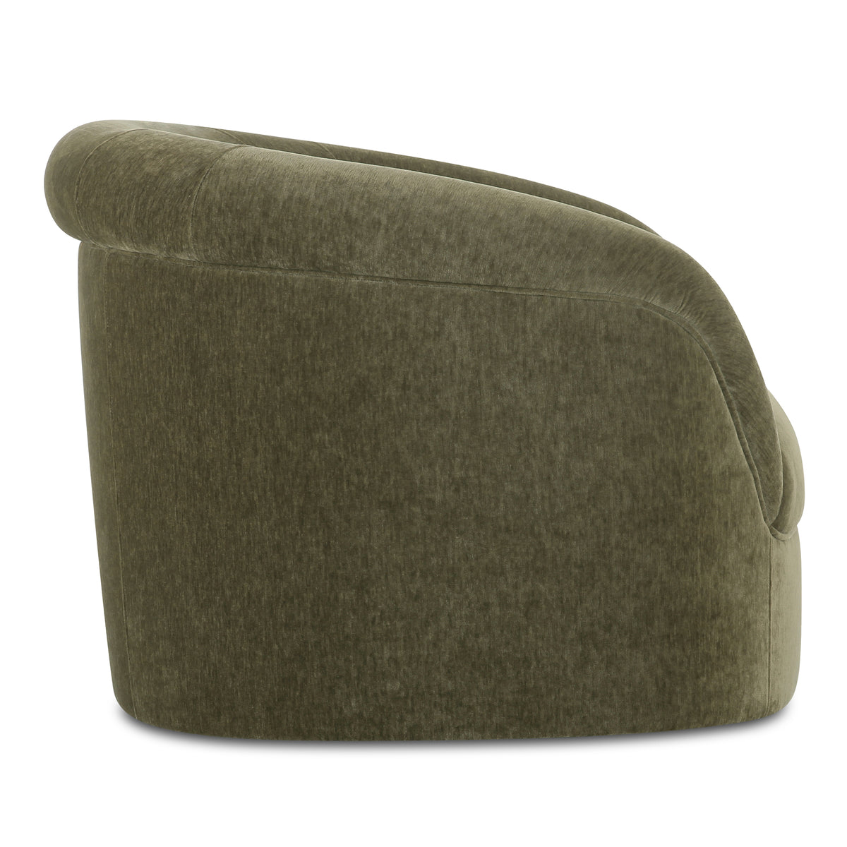 Thora Lounge Chair Dark Green by Moe's Home