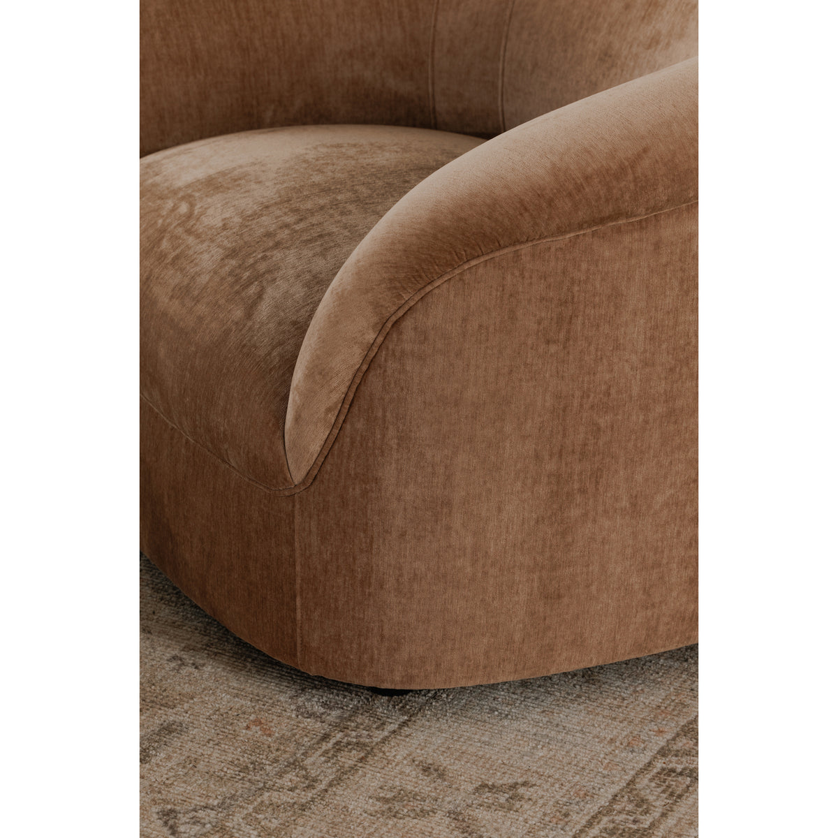Thora Lounge Chair Blush by Moe's Home