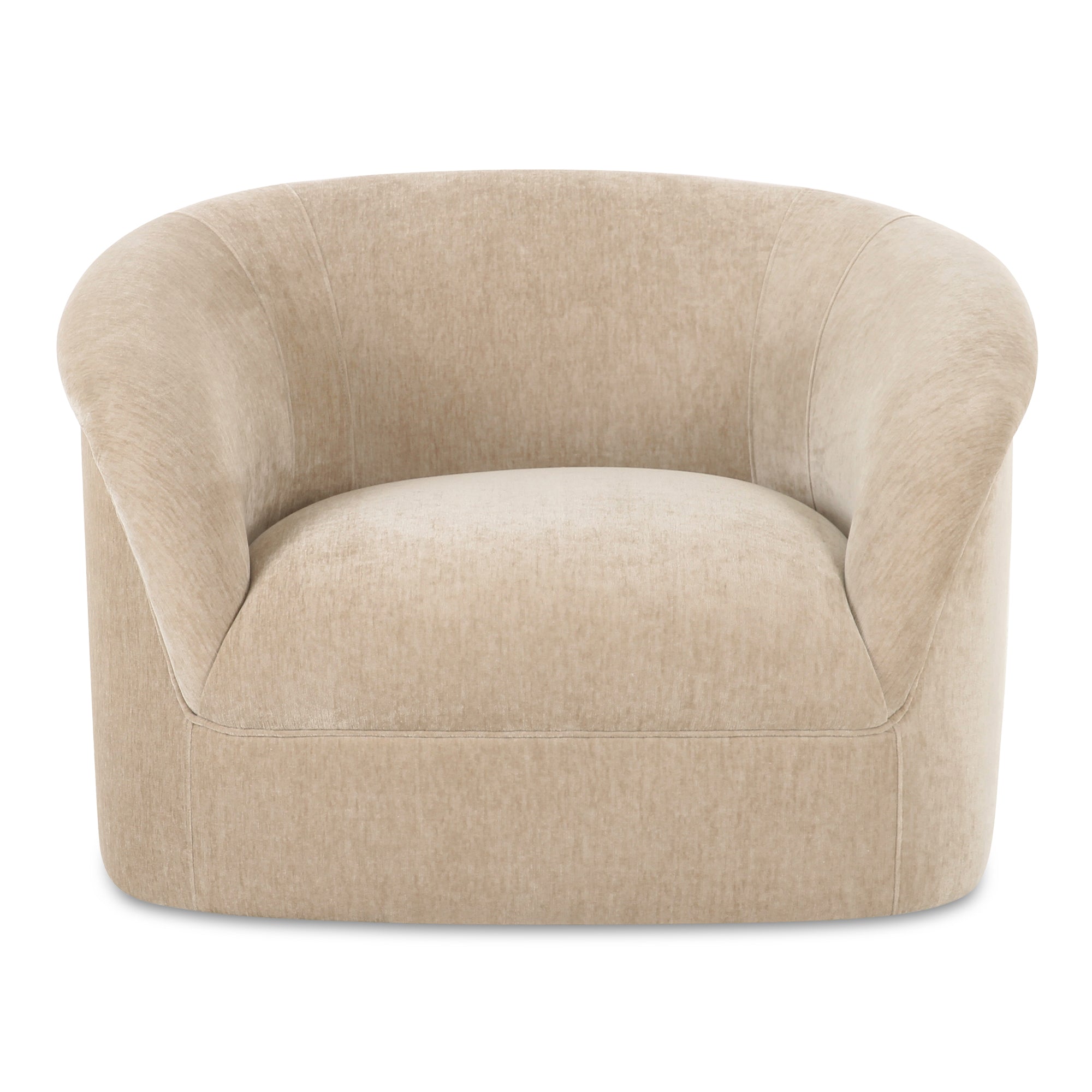 Thora Lounge Chair Beige | White