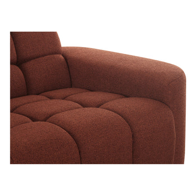 Roman L-Shaped Sectional Rust by Moe's Home