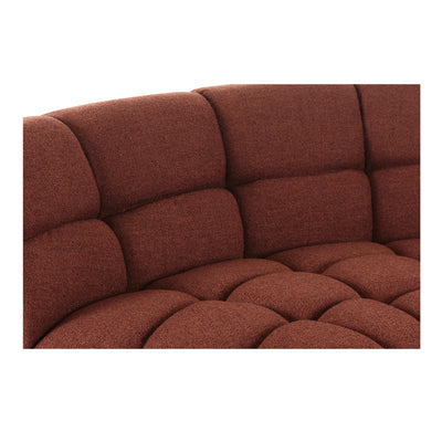 Roman L-Shaped Sectional Rust by Moe's Home