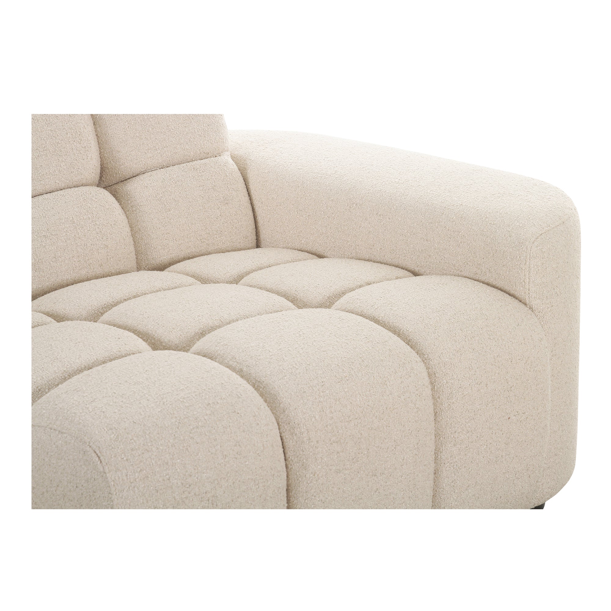 Roman L-Shaped Sectional Oat