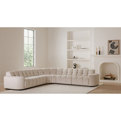 Roman L-Shaped Sectional Oat by Moe's Home