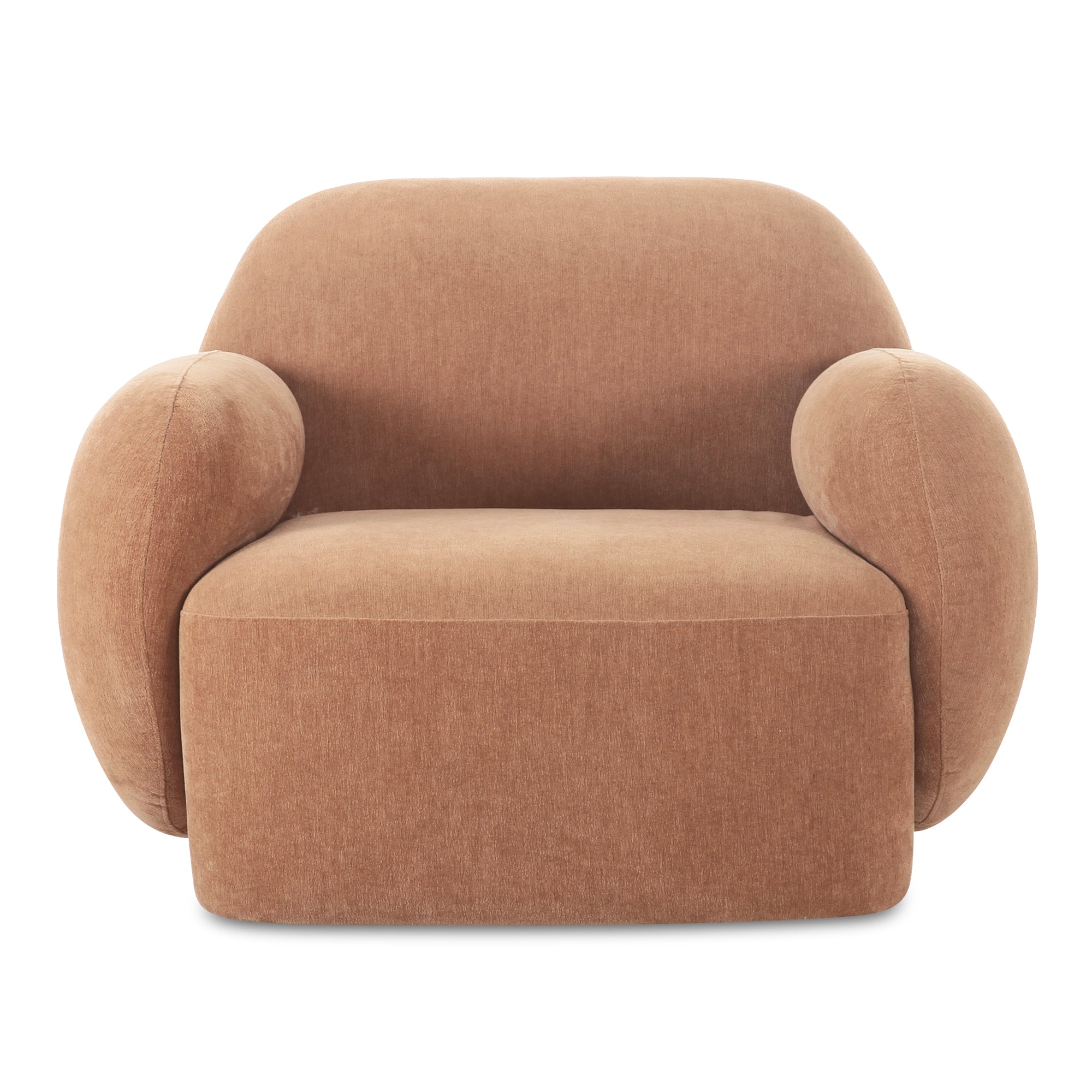 Hazel Lounge Chair | Brown