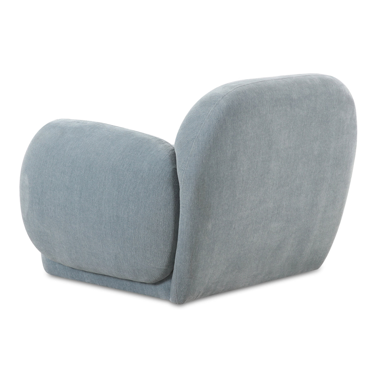 Hazel Lounge Chair Light Blue by Moe's Home