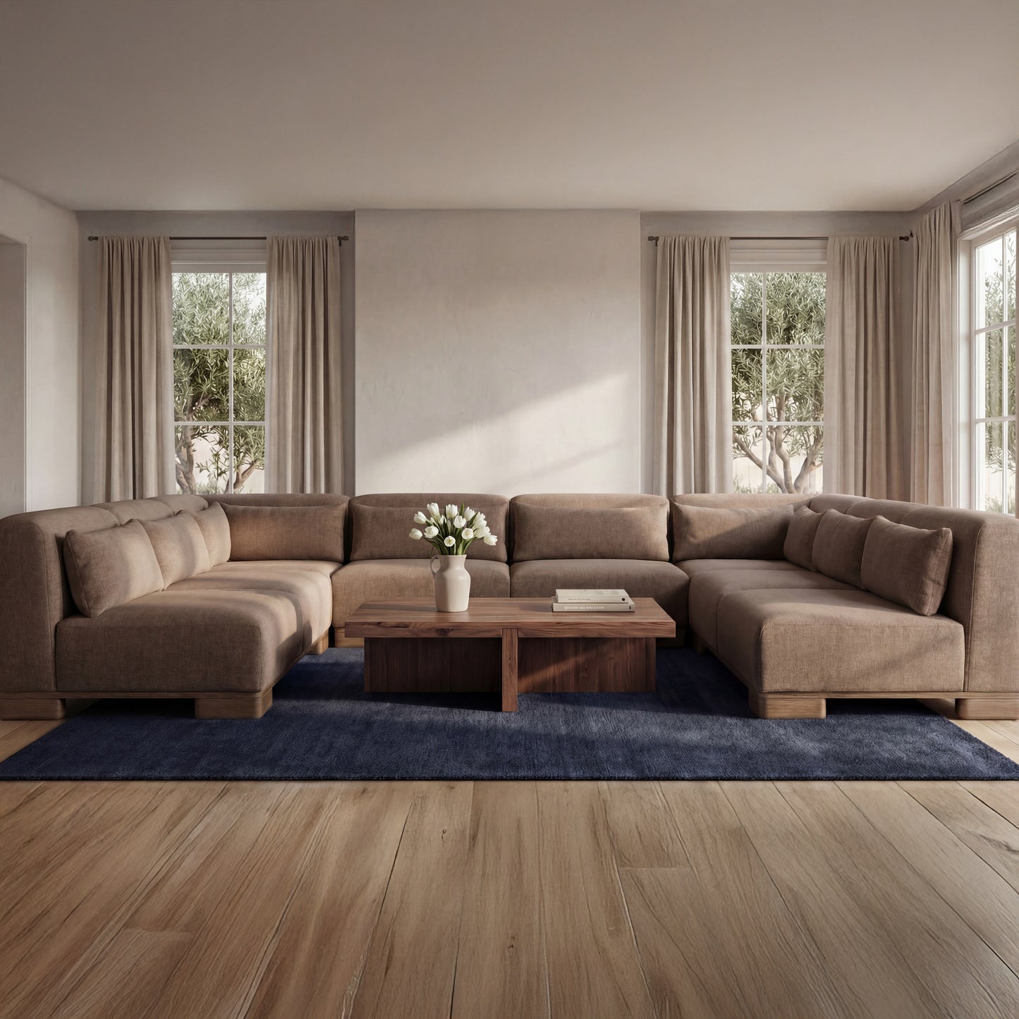 June U Shaped Modular Sectional by Moe's Home