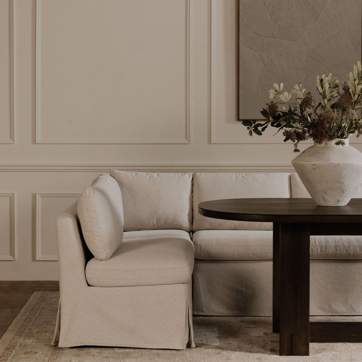 Fable Slipcover Dining Slipper Chair by Moe's Home