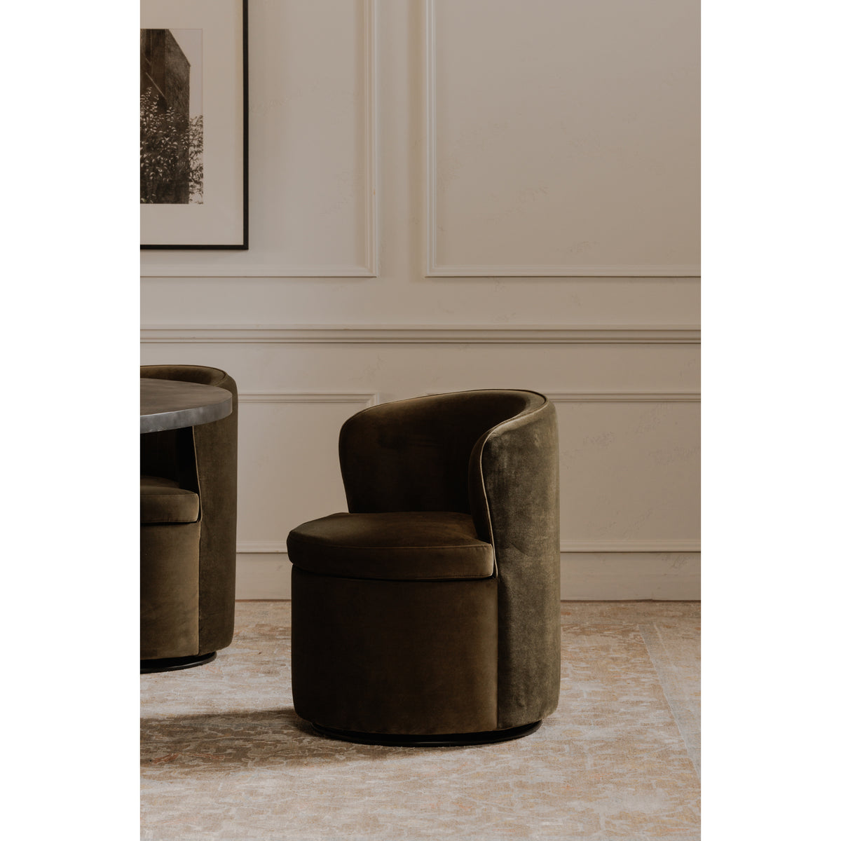 Dane Swivel Dining Chair by Moe's Home