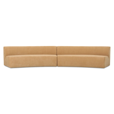 Naomi 2 Piece Concave Modular Sectional by Moe's Home