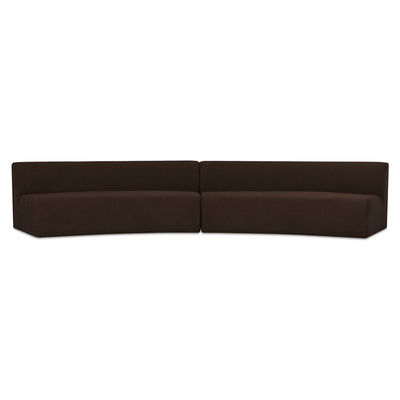Naomi 2 Piece Concave Modular Sectional by Moe's Home
