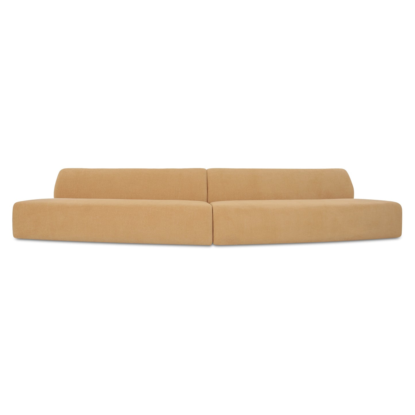Naomi 2 Piece Convex Modular Sectional by Moe's Home