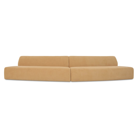 Naomi 2 Piece Convex Modular Sectional by Moe's Home