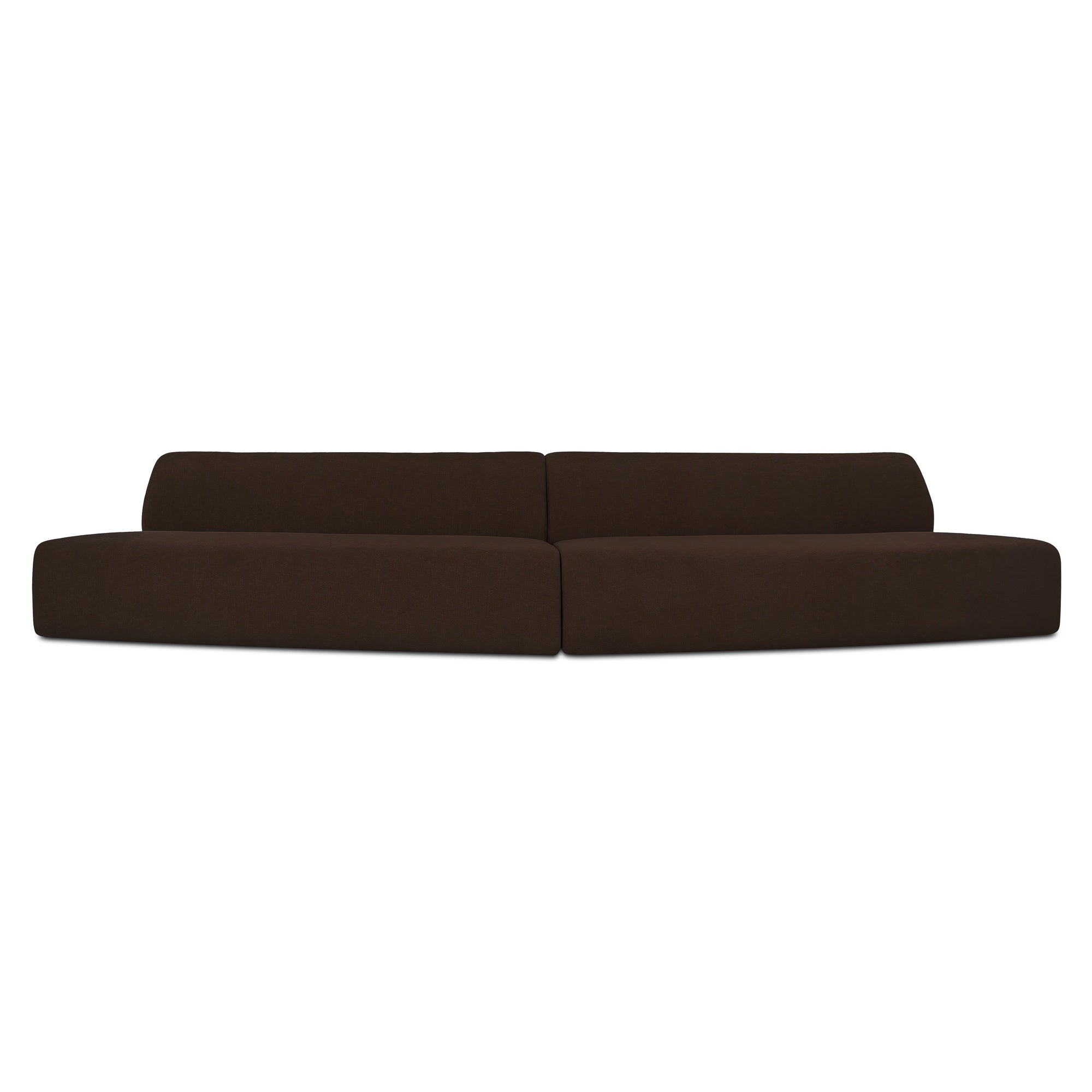 Naomi 2 Piece Convex Modular Sectional by Moe's Home