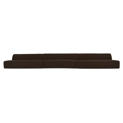 Naomi 3 Piece Wave Modular Sectional by Moe's Home