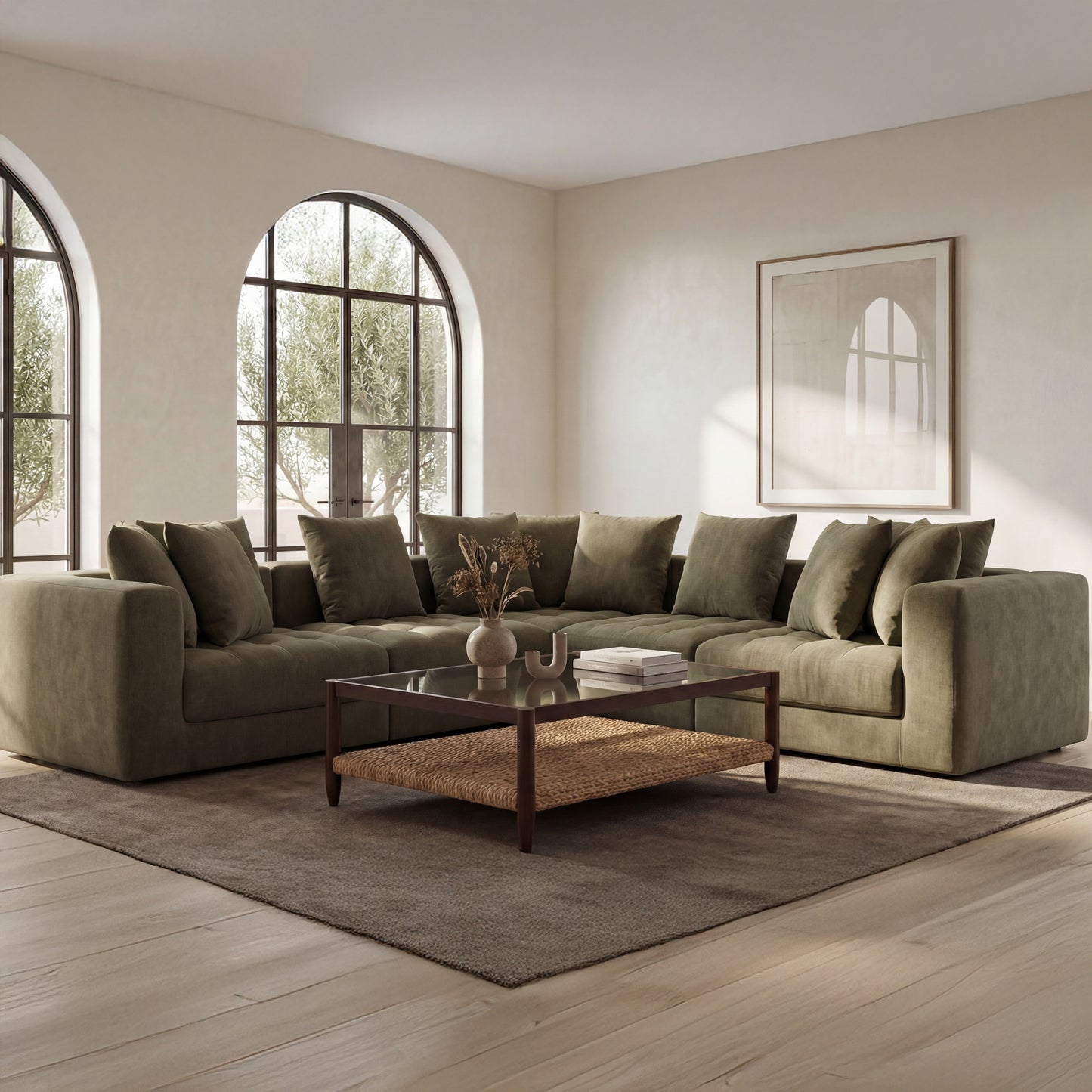 Davie Corner Chair by Moe's Home