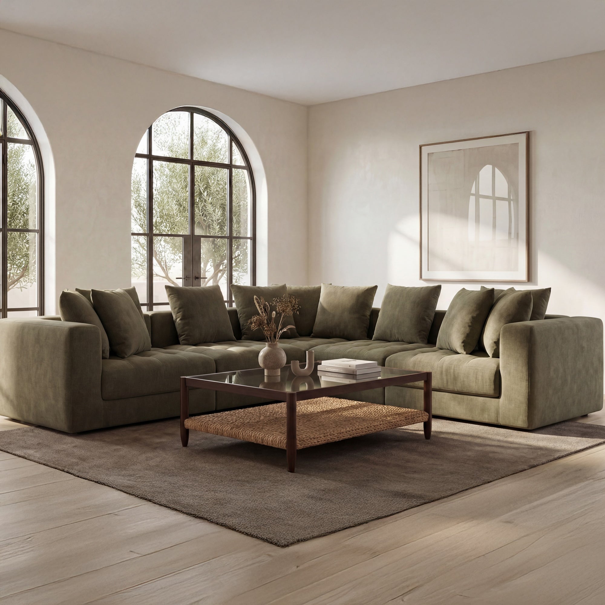 Davie Corner Chair by Moe's Home