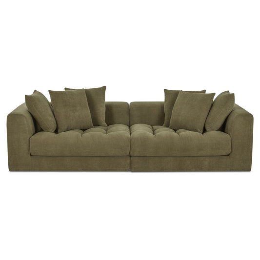 Davie Modular Sofa Olive by Moe's Home