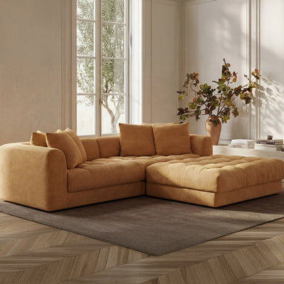 Davie Nook Modular Sectional Golden by Moe's Home