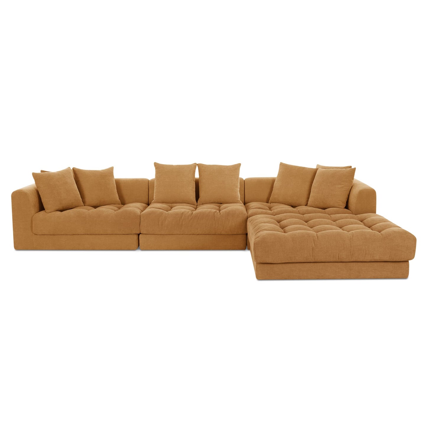 Davie Lounge Modular Sectional Golden by Moe's Home