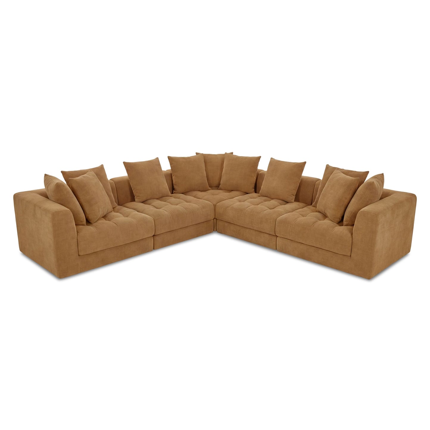Davie Classic L Modular Sectional Golden by Moe's Home