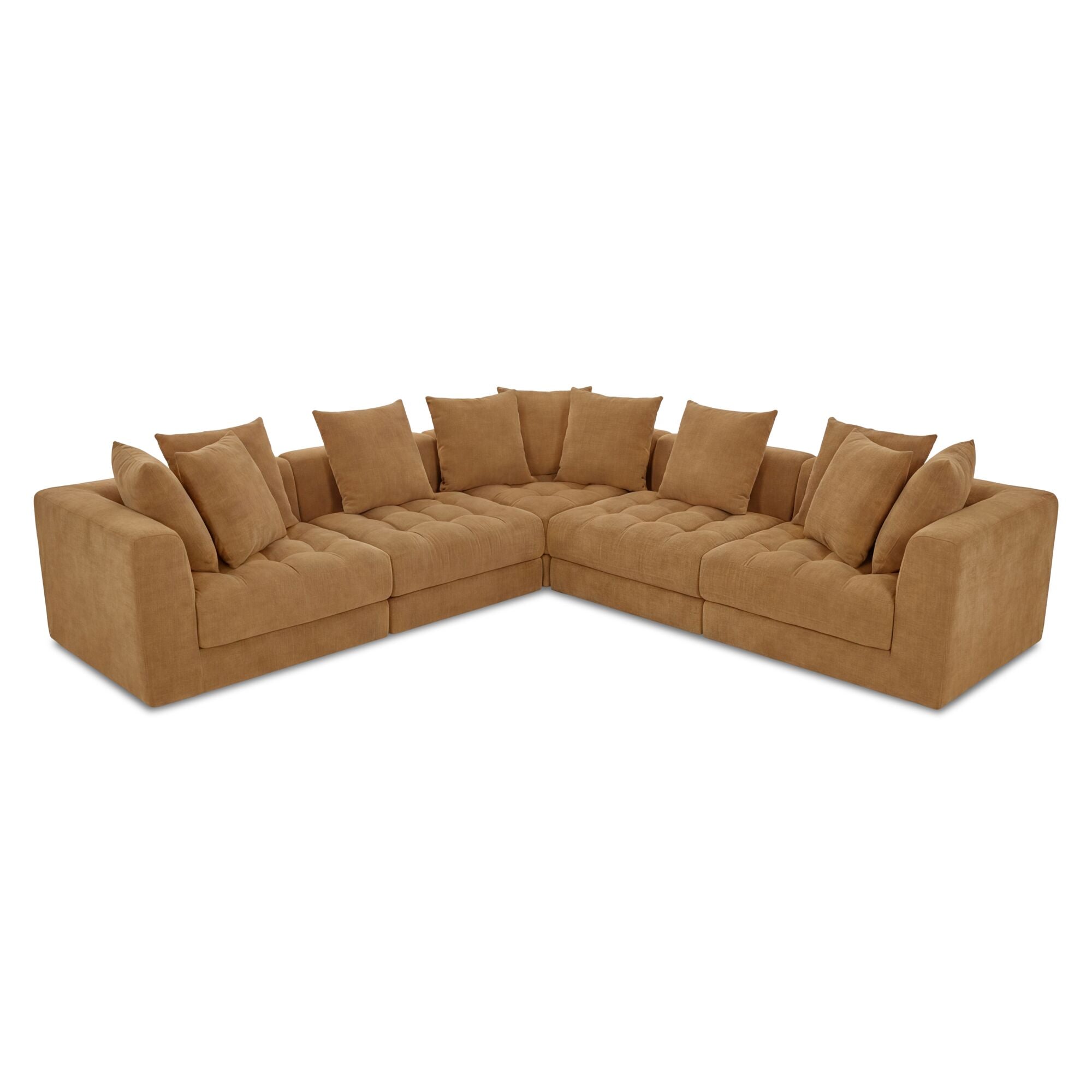 Davie Classic L Modular Sectional Golden by Moe's Home