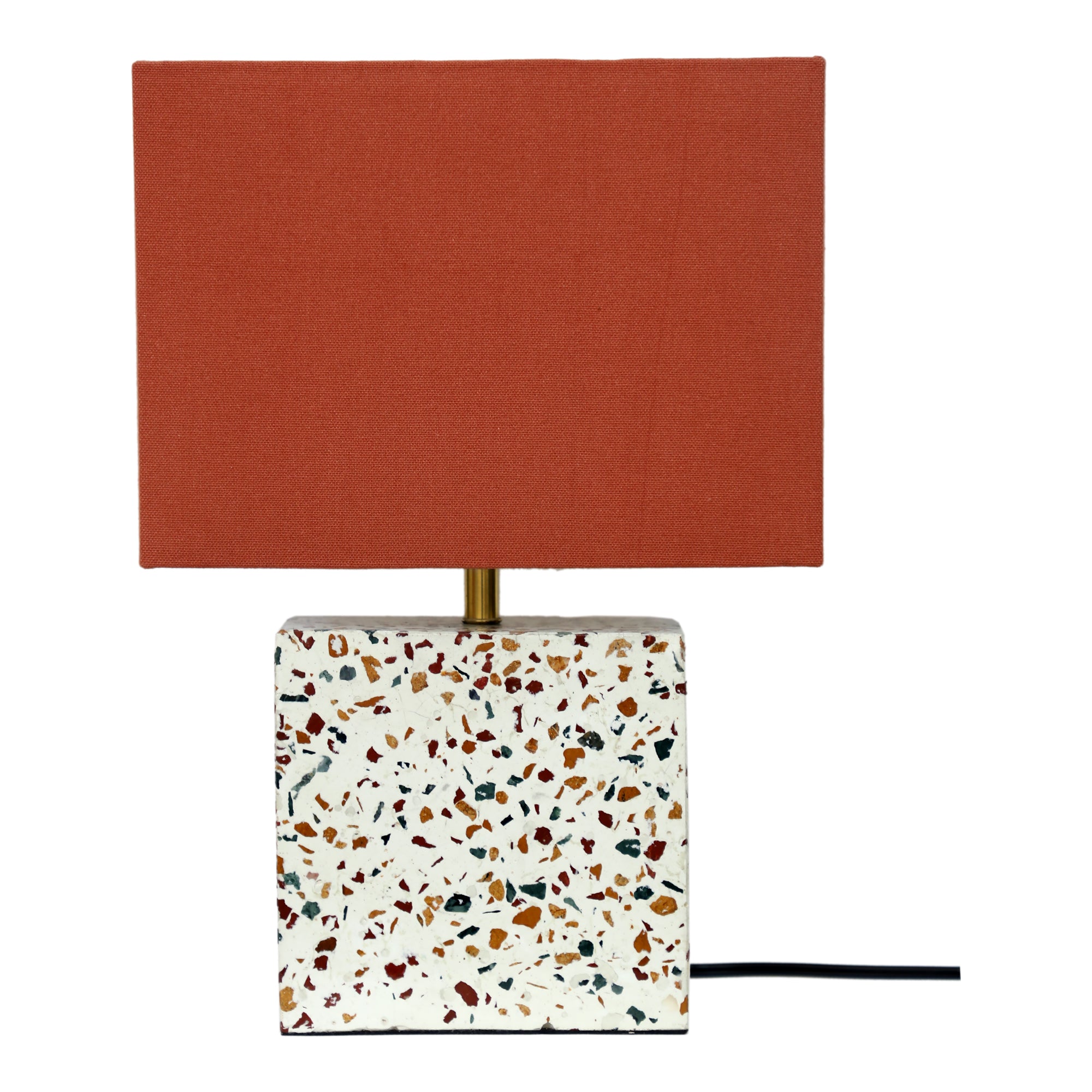 Terrazzo Square Table Lamp | Multicolor