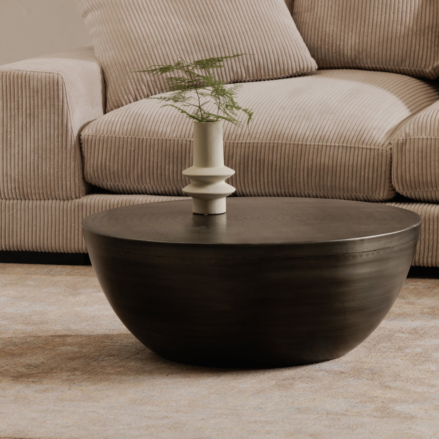 Conga Coffee Table Antique Zinc by Moe's Home