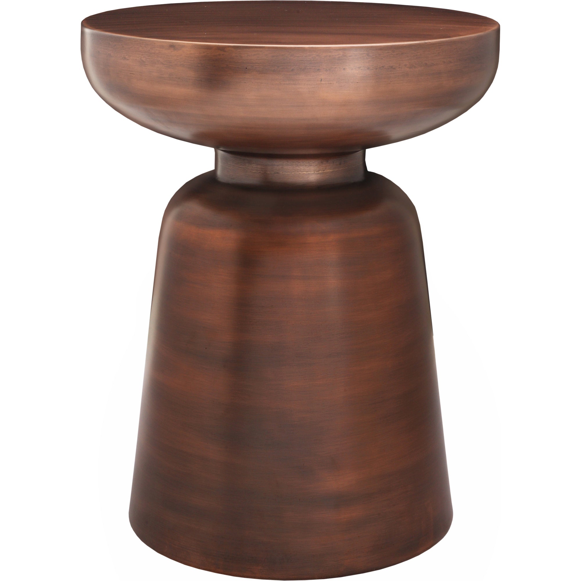 Arthur Accent Table Antique Copper | Brown