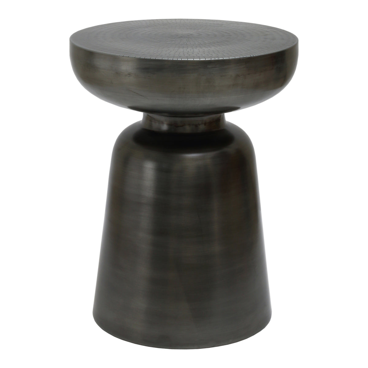 Arthur Accent Table Antique Nickel | Silver