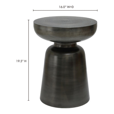 Arthur Accent Table Antique Nickel by Moe's Home