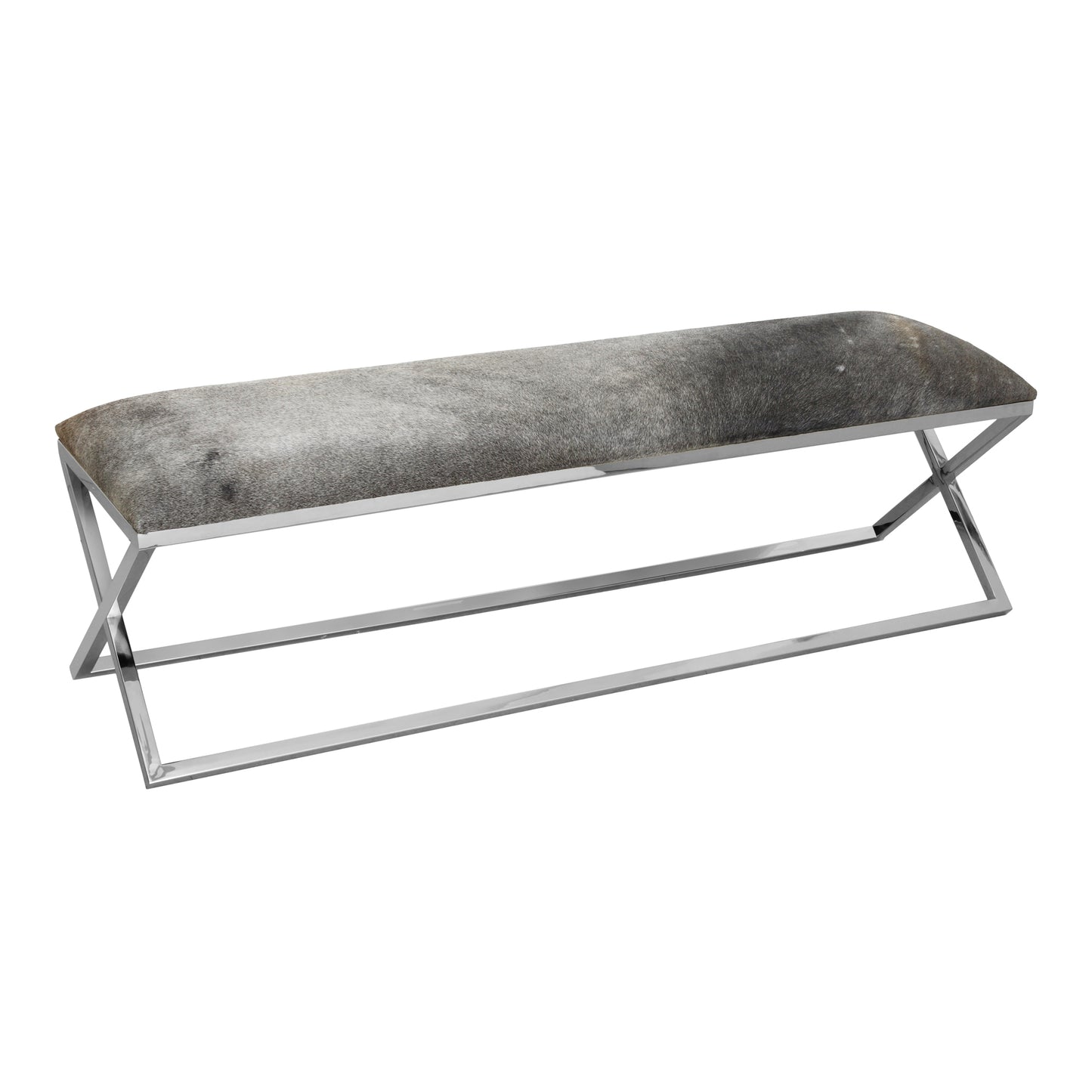 Rossi Bench Grey by Moe's Home