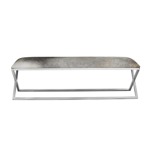 Rossi Bench Grey | Grey