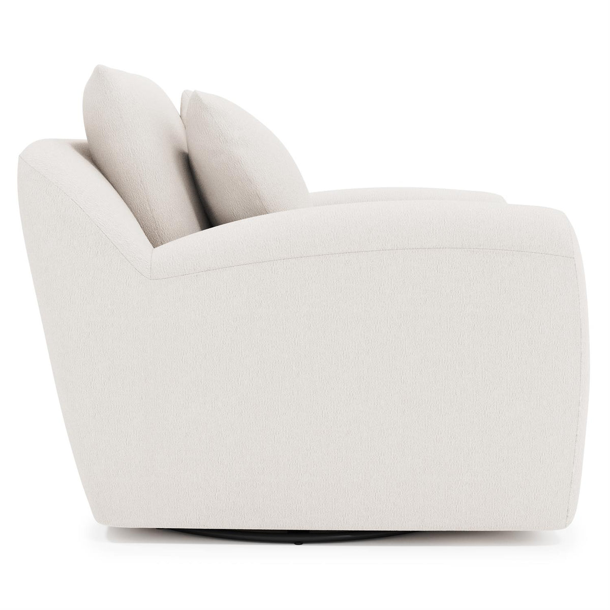 Asher Fabric Swivel Chair (P1052S) by Bernhardt