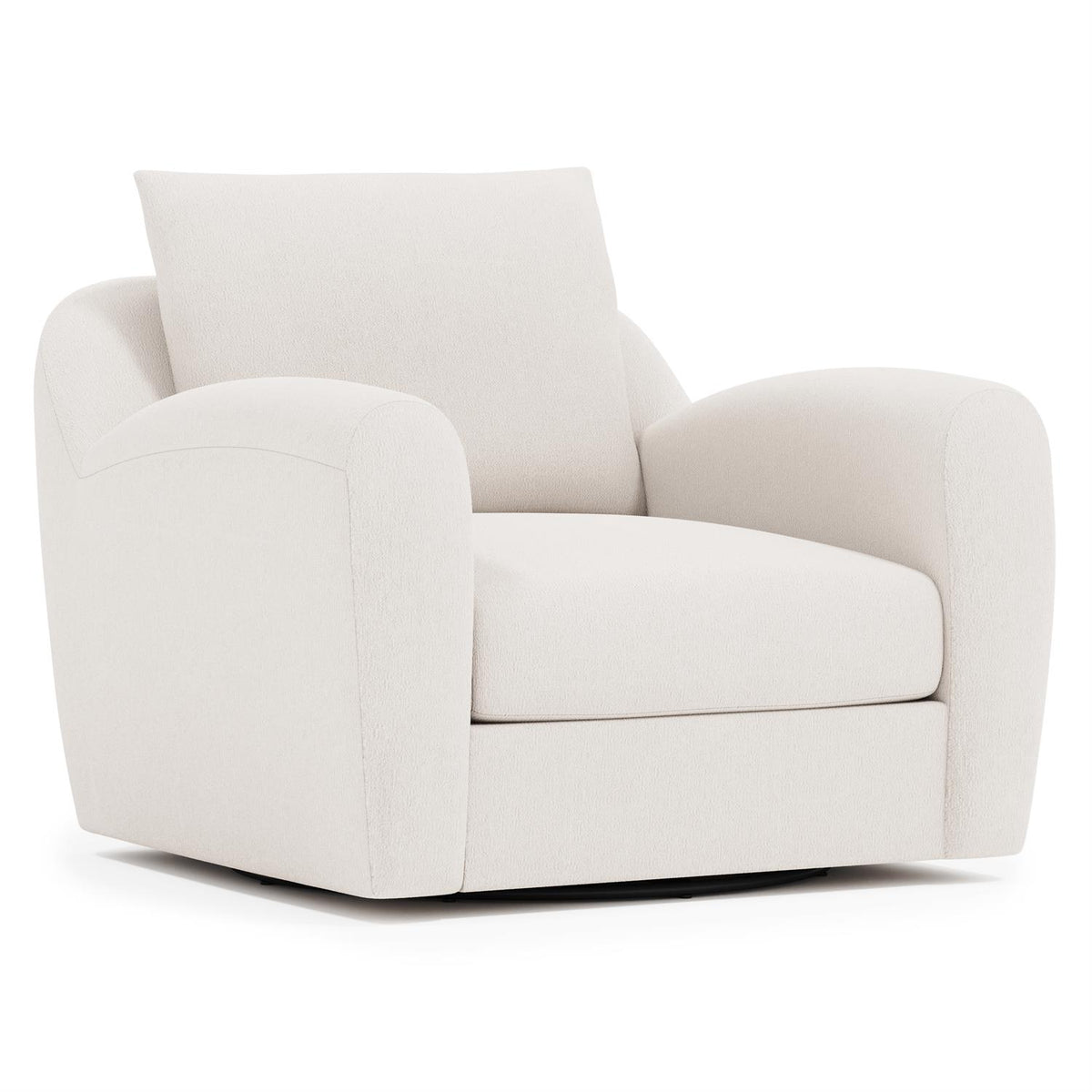 Asher Fabric Swivel Chair (P1052S) by Bernhardt