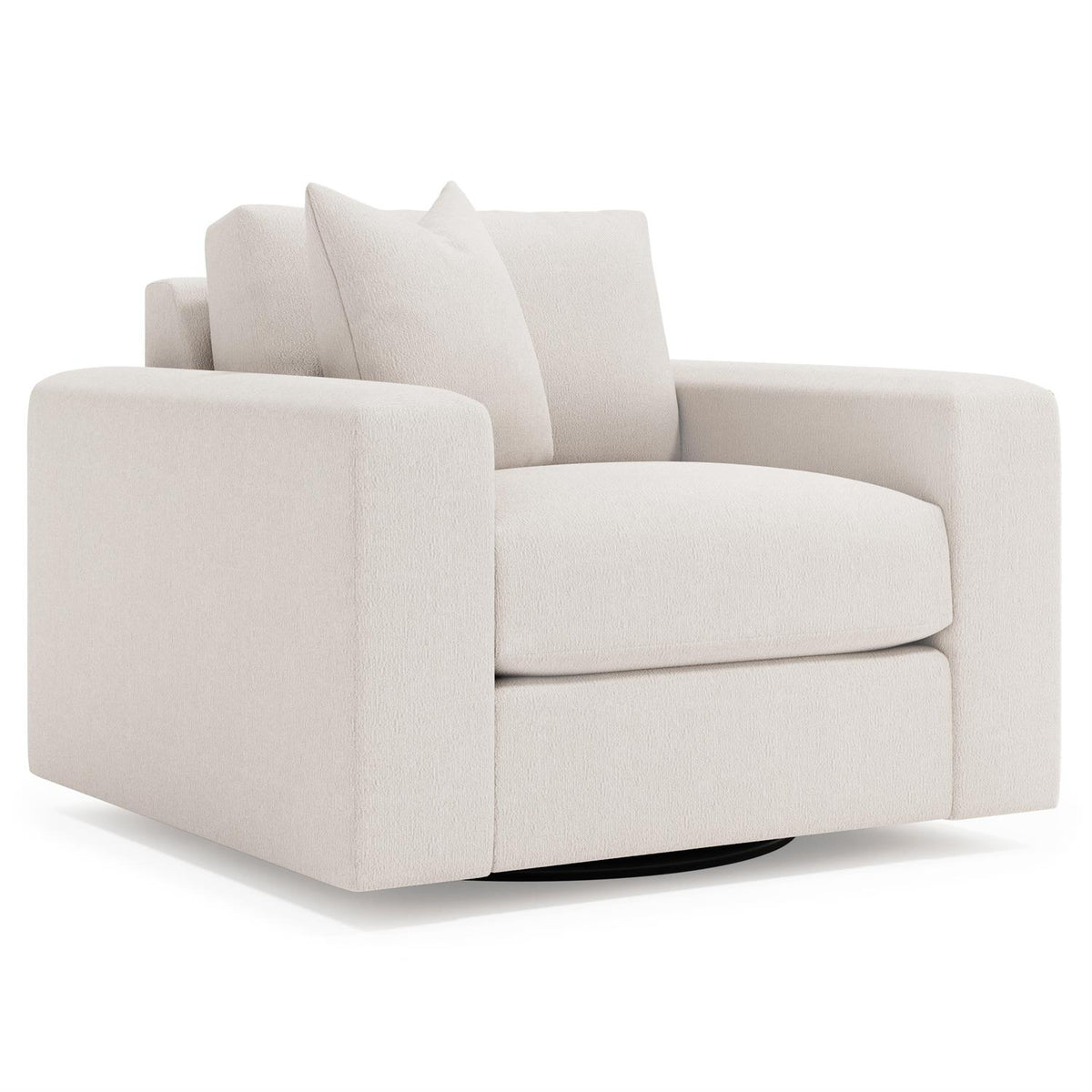 Vaughn Fabric Swivel Chair (P1092S) by Bernhardt