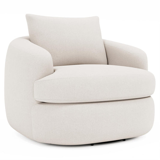 Jules Fabric Swivel Chair (P1822S) by Bernhardt